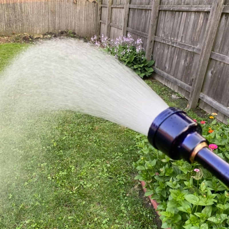 GREEN MOUNT Watering Wand, 24 Inches Sprayer Wand with Superior Stainless Head, Perfect for Hanging Baskets, Plants, Flowers, Shrubs, Garden and Lawn, Purple - Image 2